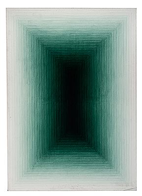 Sample artwork by Peter Schuyff (Born 1958), known for non-objective, geometric motifs - View similar artists and auction records
