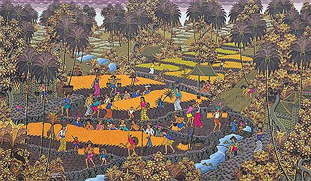 Panen by I Nyoman Tjakra - Auction record, sale price, and art valuation. Compare with similar artists and explore comparable artworks.