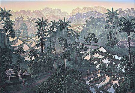 Sample artwork by Gusti Agund Monalisa (Born 1983), known for painting - View similar artists and auction records