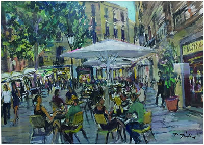 Plaza del Pino. Barcelona by Miquel Pinyol Sarda - Auction record, sale price, and art valuation. Compare with similar artists and explore comparable artworks.