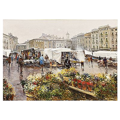 Sample artwork by Jordi Serrat (Born 1935), known for painting - View similar artists and auction records