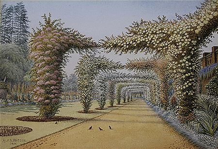 THE ROSE WALK, ROYAL BOTANICAL GARDENS, KEW, SURREY