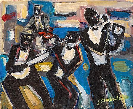 Sample artwork by Joseph Stamboulian (Born 1938), known for painting - View similar artists and auction records