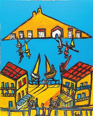 Sample artwork by Reda (Born 1955), known for painting - View similar artists and auction records