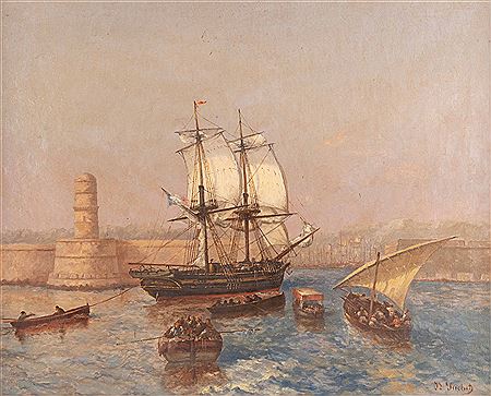 Sample artwork by Joseph François Suchet (1824 - 1896), known for painting - View similar artists and auction records