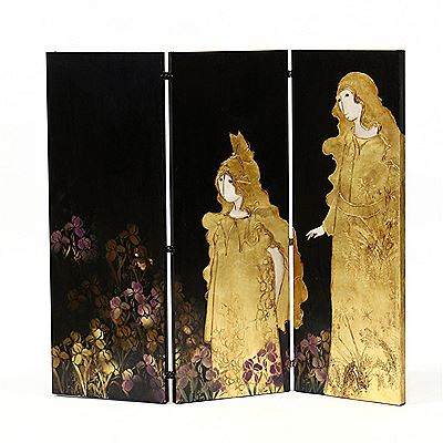 Three Panel Screen