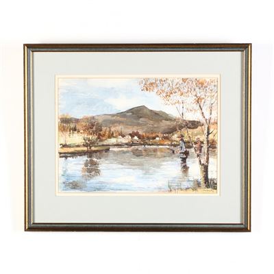 Fishermen by William MCanally - Auction record, sale price, and art valuation. Compare with similar artists and explore comparable artworks.