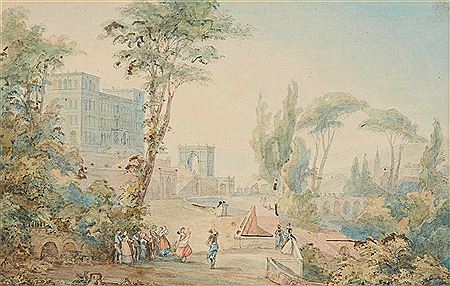 Harvest Festival at the Villa d´Este near Tivoli