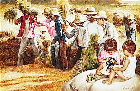 Harvest by Jose Blanco - Auction record, sale price, and art valuation. Compare with similar artists and explore comparable artworks.