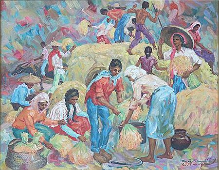 Harvest by Loreto Racuya - Auction record, sale price, and art valuation. Compare with similar artists and explore comparable artworks.