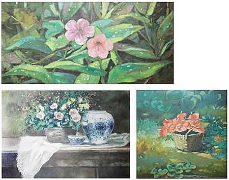 A.) Still Life b.) Still Life c.) “Flowers” by Brando Bati - Auction record, sale price, and art valuation. Compare with similar artists and explore comparable artworks.