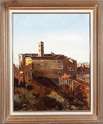 European Townscape by Ed Smith - Auction record, sale price, and art valuation. Compare with similar artists and explore comparable artworks.