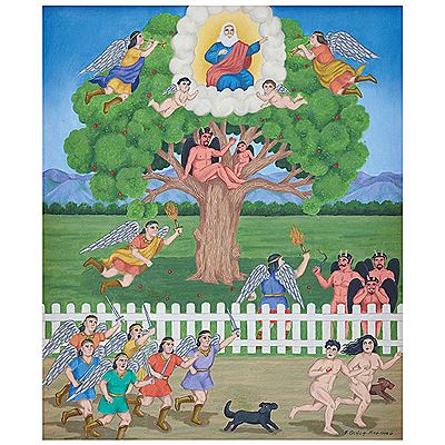 Expulsión de Adán y Eva by Francisco Ochoa - Auction record, sale price, and art valuation. Compare with similar artists and explore comparable artworks.
