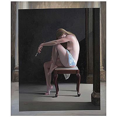 The model with brush by Benito Cerna - Auction record, sale price, and art valuation. Compare with similar artists and explore comparable artworks.