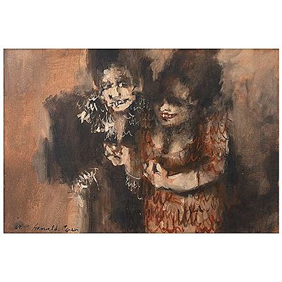 Pareja en la ópera