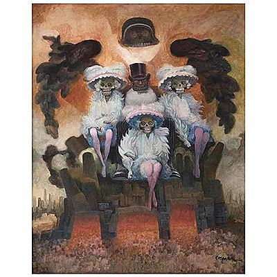 Las tres gracias en el templo del Señor by Daniel Ponce Montuy - Auction record, sale price, and art valuation. Compare with similar artists and explore comparable artworks.