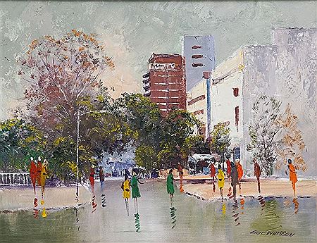 Sample artwork by Eric Whisson (Born 1933), known for painting - View similar artists and auction records