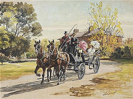 Afternoon Outing, Hobartville, Richmond
