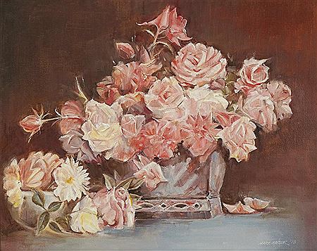 Blossoming Pink by Mark Kaiser - Auction record, sale price, and art valuation. Compare with similar artists and explore comparable artworks.