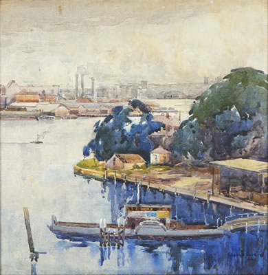 Blues Point Ferry, 1922
