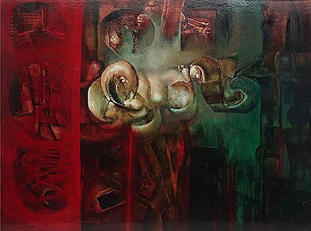 Penumbral Organ, 1964 by Bob Haberfield - Auction record, sale price, and art valuation. Compare with similar artists and explore comparable artworks.