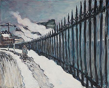 Gare Pont Cardinet in Winter, 1987
