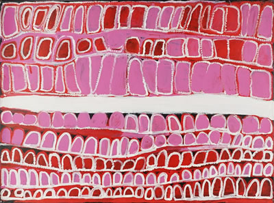 Kaarkurutinytja by Narputta Jugadai Nangala - Auction record, sale price, and art valuation. Compare with similar artists and explore comparable artworks.
