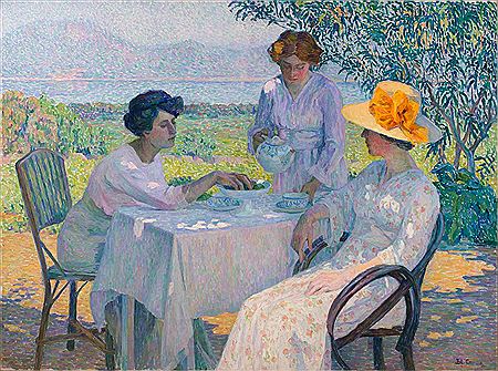 "Tea in the garden"