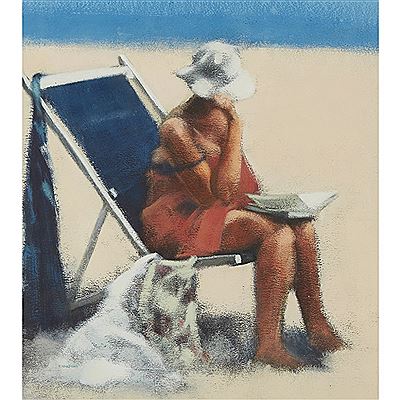BEACH LADY by Peter Nardini - Auction record, sale price, and art valuation. Compare with similar artists and explore comparable artworks.