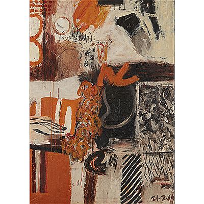 STUDIO, 21.2.64 by Jack Knox - Auction record, sale price, and art valuation. Compare with similar artists and explore comparable artworks.