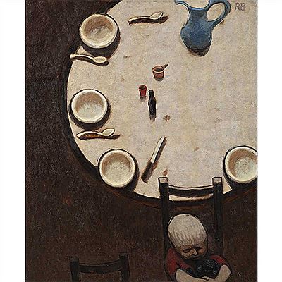 The Blue Jug by Roderic Westwood Barrett - Auction record, sale price, and art valuation. Compare with similar artists and explore comparable artworks.