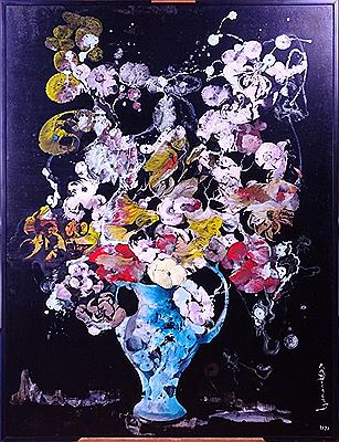 -Vase de fleurs-