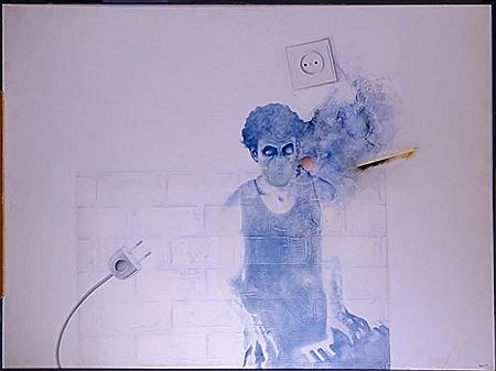 Composition à la prise électrique SIT N°30- 1983