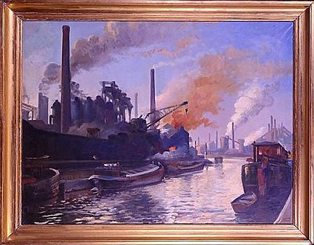 -Paysage industriel de la Sambre-