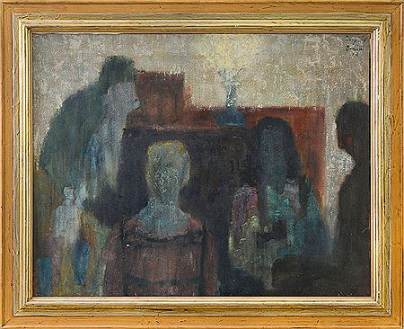 Il salotto, 1958