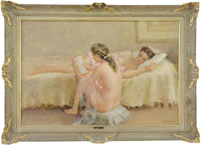 Confidenze by Giuseppe Mastellaro - Auction record, sale price, and art valuation. Compare with similar artists and explore comparable artworks.