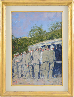 In fila per il rancio