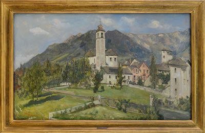 Santa Maria Maggiore by Egidio Riva - Auction record, sale price, and art valuation. Compare with similar artists and explore comparable artworks.