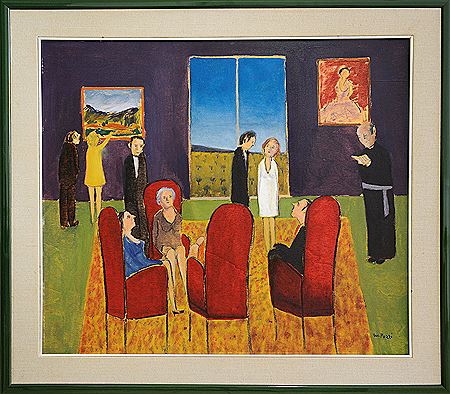 The living room
