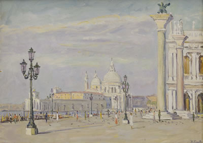 Venice by Renzo Rigotto - Auction record, sale price, and art valuation. Compare with similar artists and explore comparable artworks.