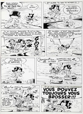 The Jungle Madness, wind 9 to ink the short story "Before the danger, who would have thought so green sepia?" the episode "The Conquest of Space" by Mic Delinx - Auction record, sale price, and art valuation. Compare with similar artists and explore comparable artworks.