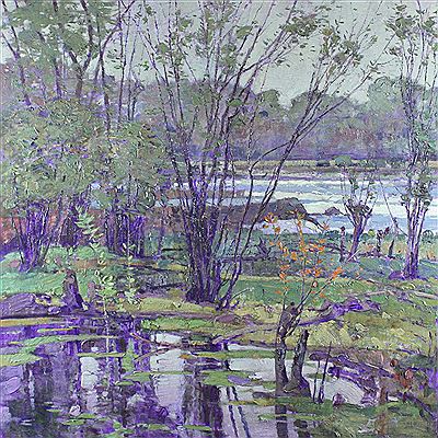 Eastern bank by Chris Flodberg - Auction record, sale price, and art valuation. Compare with similar artists and explore comparable artworks.