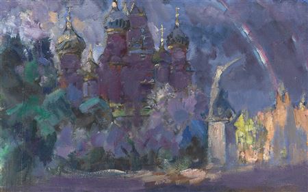 The Rainbow over St Basil’s Cathedral