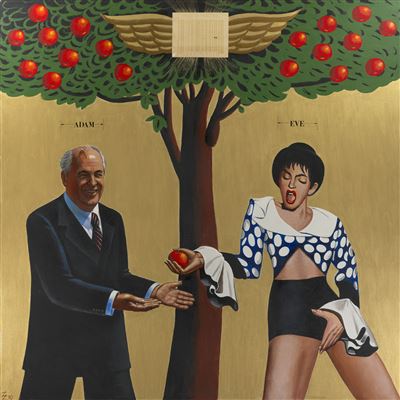 Untitled. Gorby and Madonna