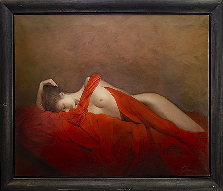 Sample artwork by Jane MacLean (20th century), known for painting - View similar artists and auction records