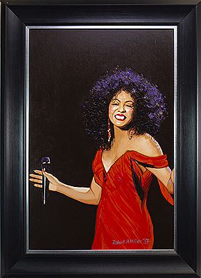 THE PORTRAIT OF DIANA ROSS by Robert H Millar - Auction record, sale price, and art valuation. Compare with similar artists and explore comparable artworks.