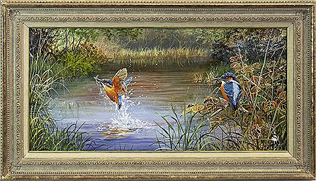 KINGFISHERS by David Feather - Auction record, sale price, and art valuation. Compare with similar artists and explore comparable artworks.
