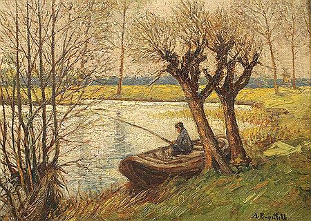 Angler am See