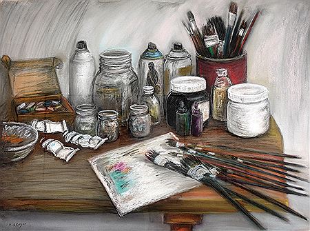 Sample artwork by Haim Senyor (Born 1972), known for painting, sculpture - View similar artists and auction records