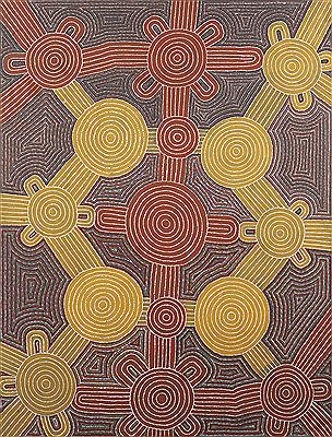 Honey Ant Dreaming, 1991 by Paddy Petyarre - Auction record, sale price, and art valuation. Compare with similar artists and explore comparable artworks.